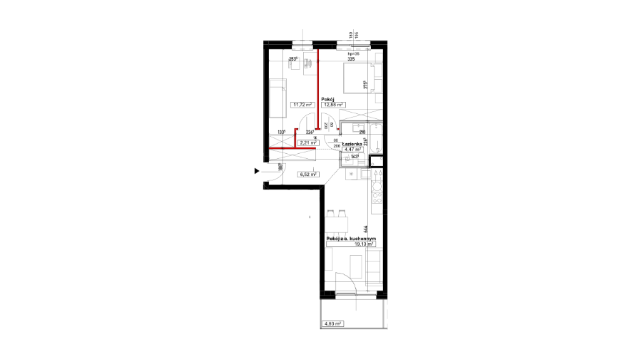 Mieszkanie nr C12